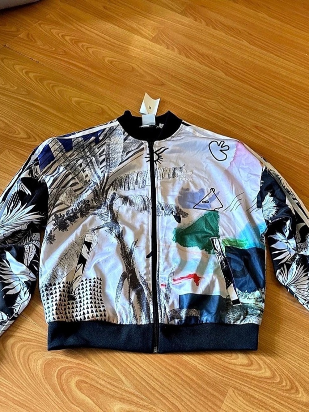 Adidas Originals x The FARM Floralita Track Jacket Women XS